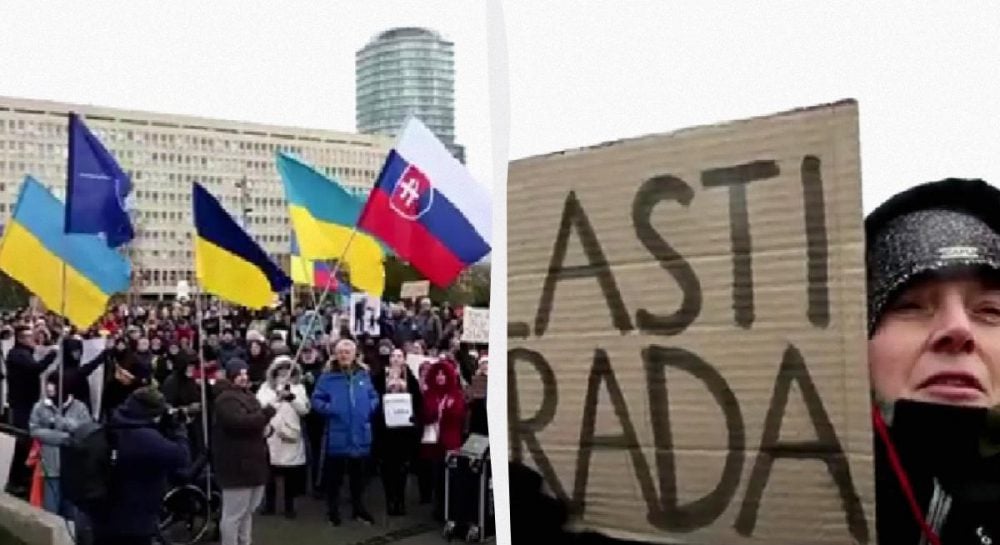 Словаки протестуют против визита Фицо в Россию: требования остановить Путина