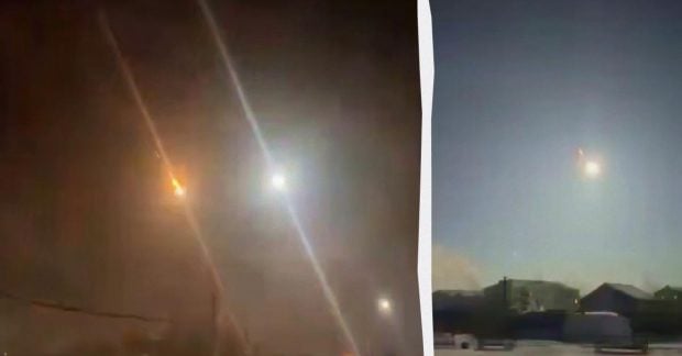 Астероид обрушился на землю в России (видео)