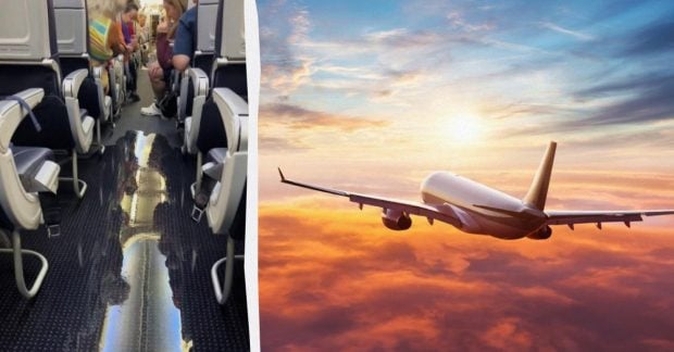 «Крылатый Титаник»: туалетная вода затопила самолет в воздухе (видео)