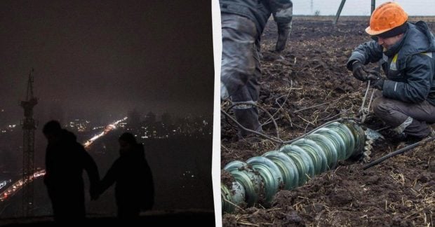 Аварийные отключения света 25 декабря: график отключений электроэнергии из-за обстрелов в Рождество