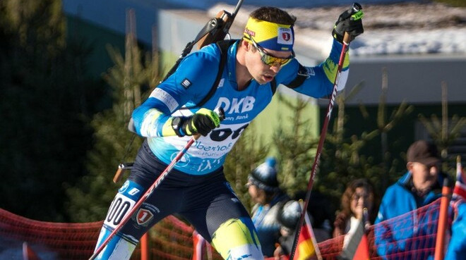 Насыко финишировал шестнадцатым в спринте на этапе Кубка IBU в Гайло