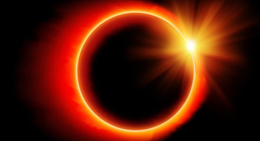 В марте в Украине станут видимыми фрагменты солнечного затмения.