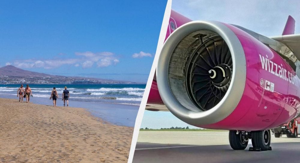 Wizz Air инициировал новые направления из Бухареста на Канарские острова