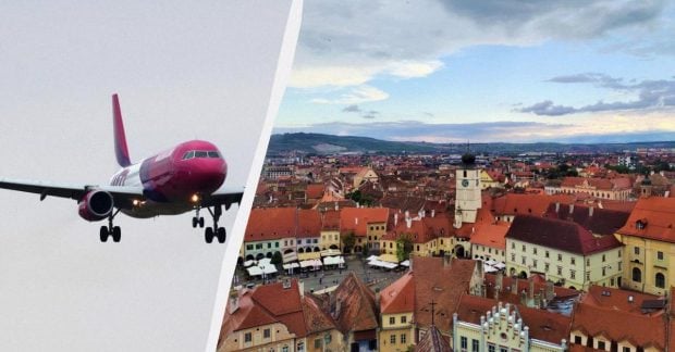 Wizz Air начал авиаперевозки в пять европейских стран из живописного города Румынии