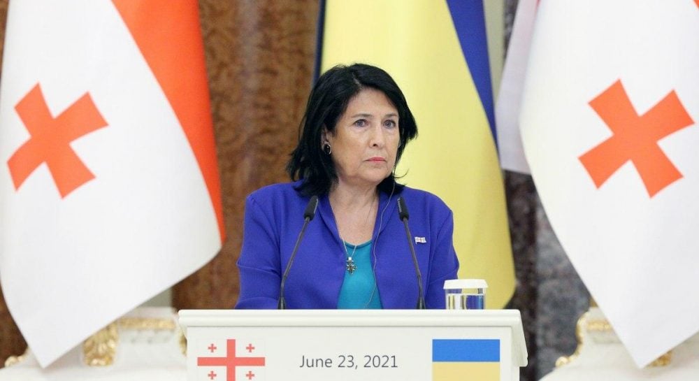 Президент Грузии предостерегает о выборах в Украине на фоне войны