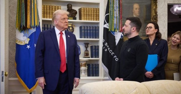 Трамп прокомментировал заявление Зеленского о российском воздействии на его чиновников