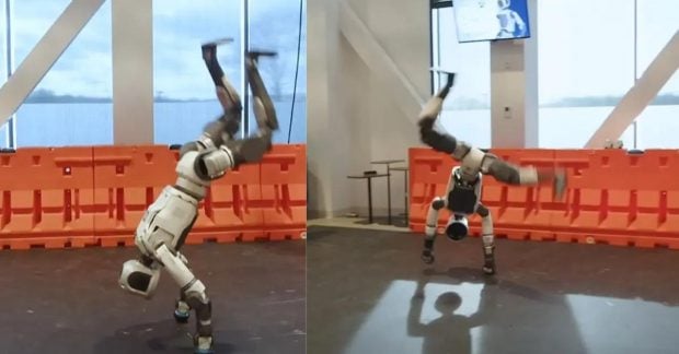 Робот-гуманоид Atlas от Boston Dynamics стал первым, кто овладел брейк-дансом (видео)