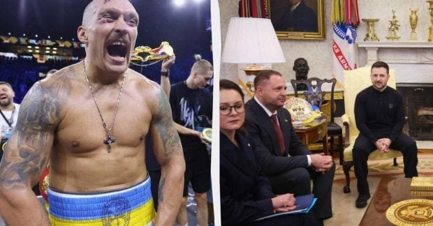 Усик готов отдать свои чемпионские пояса Трампу ради мира на Украине, согласно WP