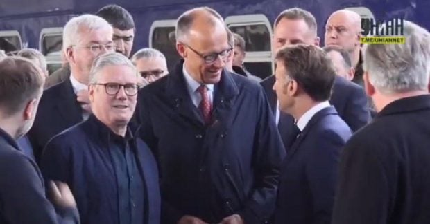 Четыре главных союзника Украины прибыли в Киев (видео)