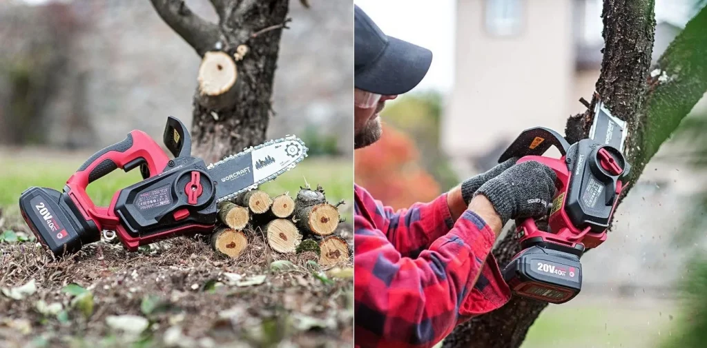Робота з акумуляторною пилою