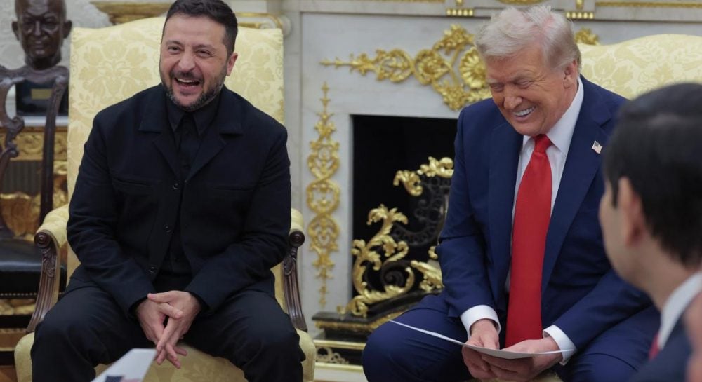Зеленский и Трамп обсудили подарки в резиденции президента США
