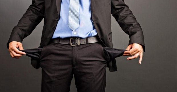 В Украине значительно увеличилось число банкротств.