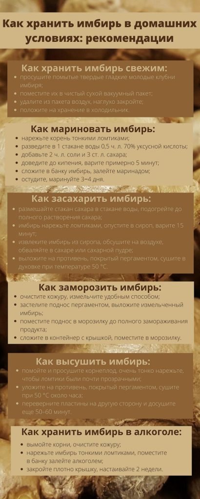 Как правильно хранить имбирь дома: советы эксперта