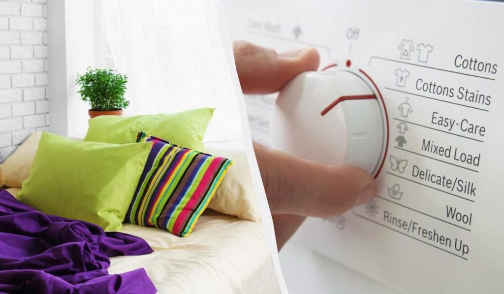 Почему нельзя стирать постельное белье с полотенцами при 60 градусах