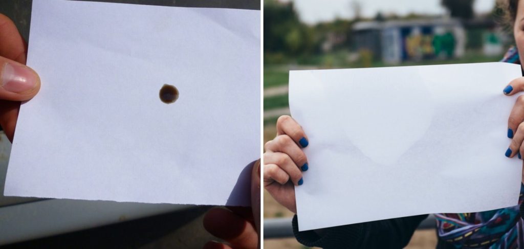 Простой тест бумагой: проверяем качество бензина за минуту