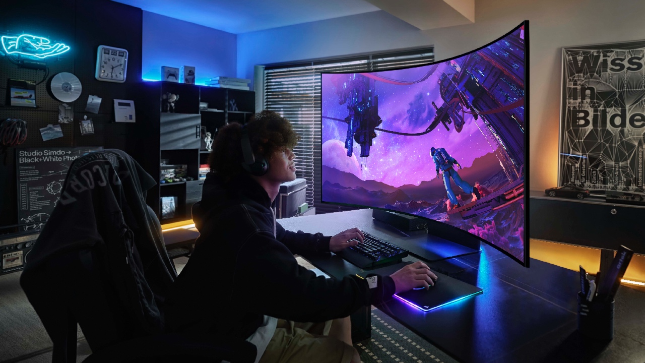 мониторы изогнутые